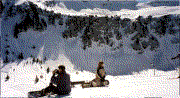 Rasten auf die Piste